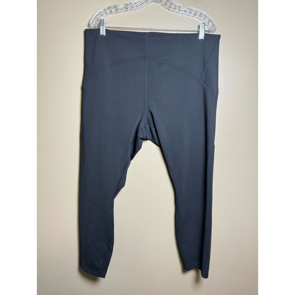 Lululemon All the Right Places HR Drawcord Waist Crop Leggings Black Size 18